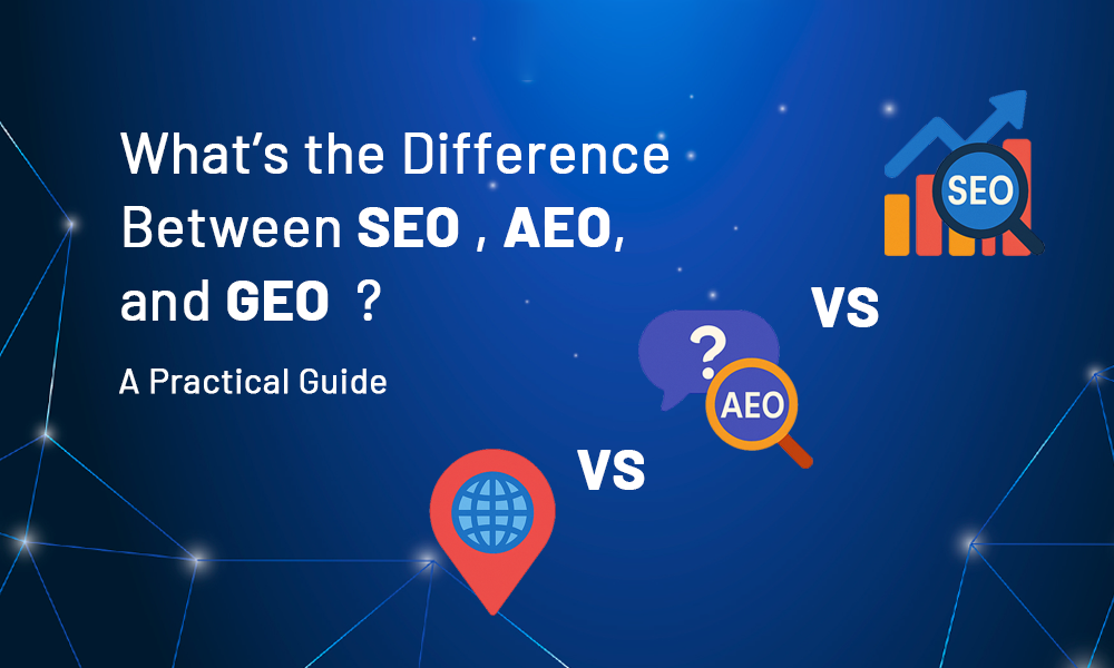 What’s the Difference Between SEO, AEO, and GEO? A Practical Guide