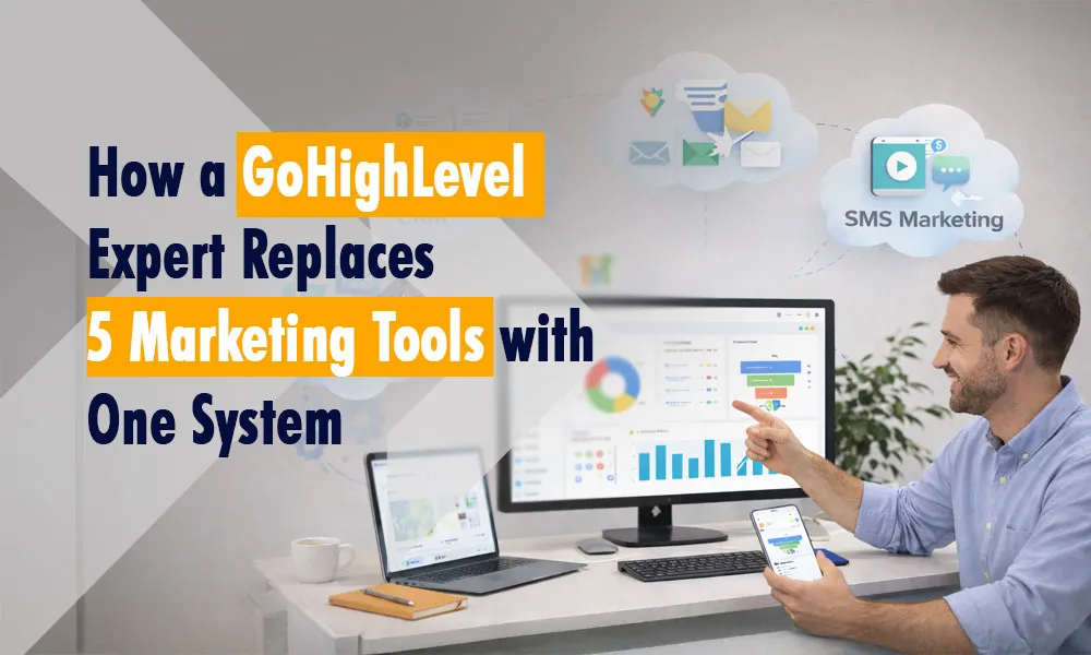 How a GoHighLevel Expert Replaces 5 Marketing Tools with One System